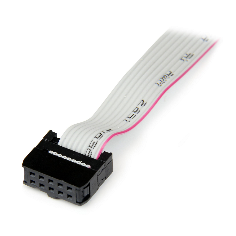 StarTech PLATE9M16 16in (40cm) 9 Pin Serial Male to 10 Pin Motherboard Header Slot Plate